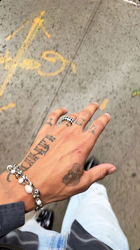 grunge vintage silver jewelry hand tattoo y2k aesthetic photography Hand Tats Men, Tats Men, Grandfather Tattoo, Tattoo Y2k, Mom Daughter Tattoos, Tatted Men, Grunge Tattoo, Hand Tats, Vintage Silver Jewelry