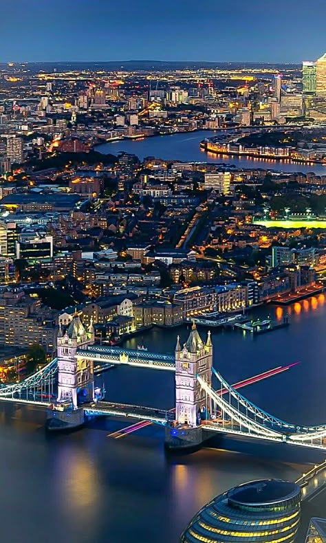 London England Night Cavo Tagoo Mykonos, London Wallpaper, London Dreams, Tower Bridge London, London Night, London Aesthetic, London Skyline, Trip Planner, City Wallpaper