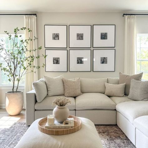 Maryland Homes, Cozy Neutral Living Room, Living Room Decor Neutral, Homes Interior, Classic Living Room, Small Living Room Decor, Timeless Decor, Modern Organic, Neutral Living Room