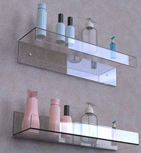 Cq acrylic 4 Pack Clear Acrylic Floating Wall Ledge Shelf,15" Invisible Wall Mounted Nursery Kids Floating Bookshelf for Kids Room,U Modern Picture Ledge Display Toy Storage Wall Shelf,Clear Wall Ledge Shelf, Float Shelf, Kids Room Bookshelves, Wall Ledge, Floating Books, Floating Bookshelf, Record Albums, Ledge Shelf, Acrylic Shelf