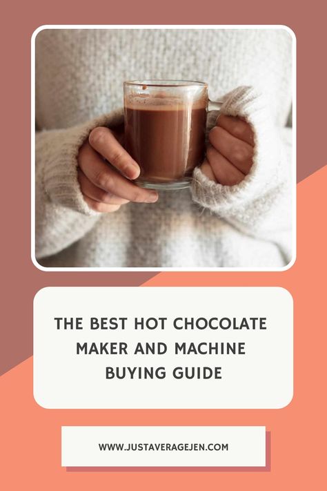 A selection of the best hot chocolate makers and machines available in the UK and which you should choose for tasty hot chocolate! Chocolate Machine, Hot Chocolate Maker, The Best Hot Chocolate, Best Hot Chocolate, Cherry Sauce, Barista Fashion, Chocolate Maker, Frothing Milk, Fancy Coffee