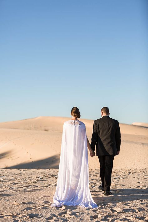 Princess Leia Wedding Dress, Star Wars Wedding Dress Ideas, Star Wars Themed Wedding Dresses, Star Wars Wedding Subtle, Star Wars Anakin And Padme Wedding, Starwars Wedding Ideas, Tasteful Star Wars Wedding, Subtle Star Wars Wedding Ideas, Star Wars Wedding Pictures