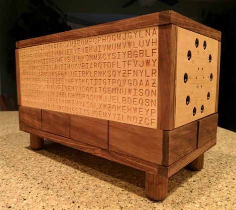 GitHub - rcalme/puzzle-box: A Puzzle Box using ciphers, mechanics, and Arduino Japanese Puzzle Box Plans, Escape Box, Wood Puzzle Box, Japanese Puzzle Box, Japanese Puzzle, Puzzle Boxes, Rapid Prototyping, Custom Puzzle, Wood Puzzles