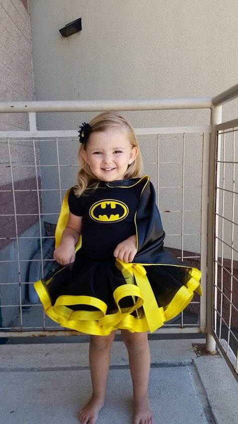 Batgirl Party, Batman Batgirl, Batman Inspired, Ribbon Trim Tutu, Batman And Batgirl, Batman Costume, Batman Shirt, Batman Party, Black Tutu