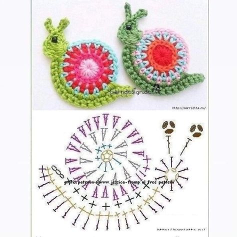 Marque-pages Au Crochet, Art Au Crochet, Crochet Applique Patterns Free, Crochet Fish, Confection Au Crochet, Crochet Earrings Pattern, Pola Amigurumi, Crochet Motif Patterns, Haken Baby