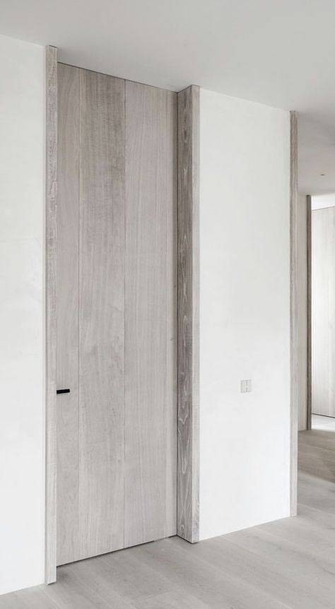 Kerf Jamb Door, Door Jamb Design, Door Jamb Detail, Full Height Door, Modern Interior Door, Contemporary Interior Doors, Building A Door, Inside Doors, Make A Door