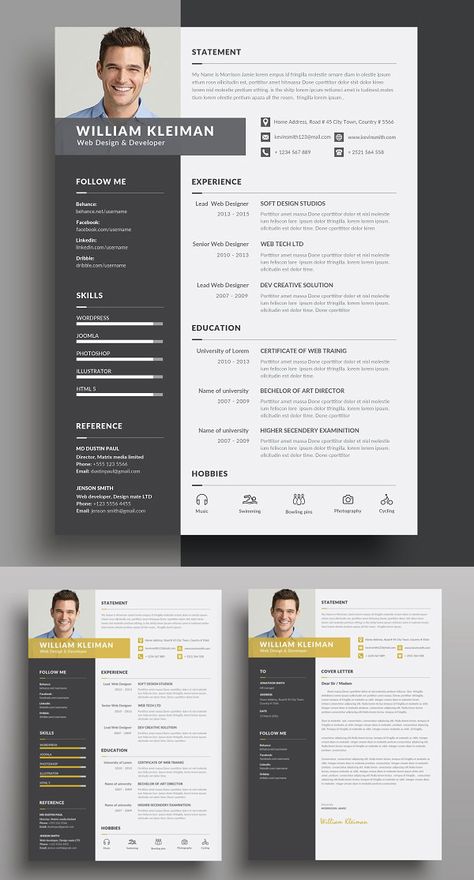 Dashboard Design Template, Cv Website, Cv Design Professional, Modern Resume Design, Curriculum Vitae Template, Modern Cv Template, Resume Design Professional, Portfolio Resume, Effective Resume