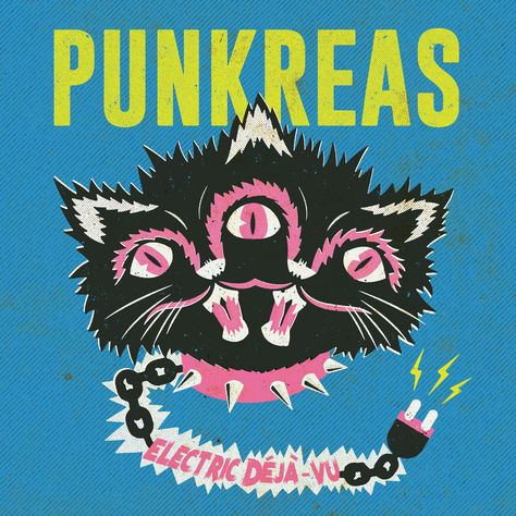 NEW Work Showcase! Featuring Christian Dellavedova's recent work for creating an album cover for the punk-rock band, Punkreas. Christian is represented by António Adrião Artist Representative (AAARep). Read more about the project on the Directory of Illustration blog. #newwork #workshowcase #artistspotlight #illustrationwork #illustrator #graphicarts #illustrationartist #albumcover #coverart #coverartist #punkrock #band #punkreas Punk Album Covers, Rock Album Covers, Punk Rock Bands, Deja Vu, Music Labels, Music Album Cover, Punk Bands, Cd Album, Music Album