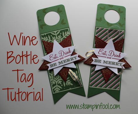 Wine Hostess Gift, Diy Hostess Gifts, Wine Bottle Gift Tags, Wine Gift Tags, Bottle Gift Tags, Wine Bottle Topper, Xmas Tags, Wine Bottle Tags, Wine Craft