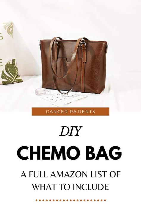 Chemo Bag Essentials, Chemo Must Haves, Chemo Care Package For Him, Chemo Essentials, Chemo Bag Ideas, Chemo Care Package For Women, Chemo Bag, Hospital Checklist, Chemo Care Package