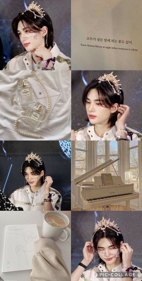 Skz Hyunjin Wallpaper Cute, Skz In Crowns, Hyunjin Astethic Wallpaper, Hyunjin Skzoo Wallpaper, Skz In Cute Hyunjin, Hyunjin Crown, Stay Wallpaper Aesthetic, Skzoo Wallpaper Aesthetic, Hyunjin Wallpaper Lockscreen Aesthetic