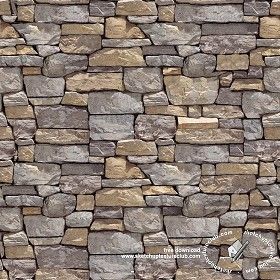 Textures Texture seamless | Wall cladding stone texture seamless 19009 | Textures - ARCHITECTURE - STONES WALLS - Claddings stone - Exterior | Sketchuptexture Tilable Textures, Exterior Wall Texture, Wall Tiles Exterior, Wall Cladding Stone, Wall Texture Seamless, Cladding Stone, Texture Architecture, Textures Architecture, Exterior Wall Cladding