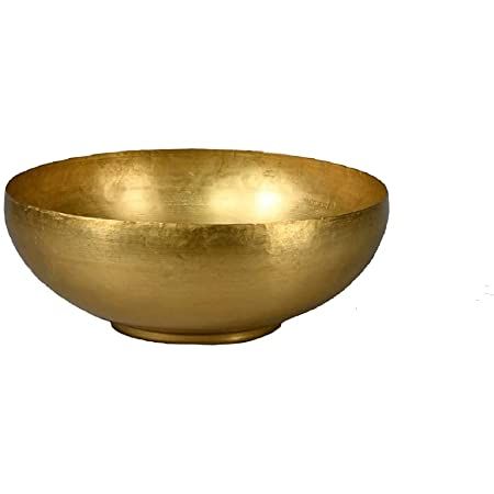 Amazon.com: Serene Spaces Living Antique Brass Decorative Bowl, Use as Metal Fruit Bowl, for Floating Candles, Flowers, Potpourri, Catchall for Entryway, Dining Table, Home Décor, 2.75" Tall & 7.5" Diameter: Home & Kitchen Metal Fruit Basket, Serene Spaces, Candles Flowers, Iron Bowl, Gold Bowl, Vase Holder, Dining Table Centerpiece, Classy Decor, Metal Bowl