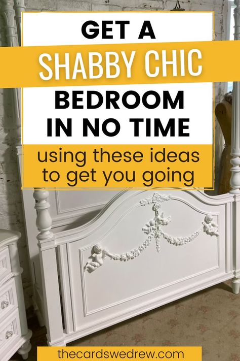 Looking for shabby chic bedroom ideas? Well, with fall coming, I’ve been thinking about changing up the design style in my bedroom…am I crazy?! I’ve been doing a lot of research into all things shabby chic bedroom decor, and thought you might want to see what I’ve found. If you’re looking to do a shabby chic look in your bedroom (whether that be DIY or not), follow along!! Pink Shabby Chic Bedroom, Shabby Chic Bedroom Ideas, White Shabby Chic Bedroom, Shabby Chic Bedroom Diy, Vintage Shabby Chic Bedroom, Shabby Chic Headboard, Chic Bedroom Ideas, Shabby Chic Fall, Am I Crazy