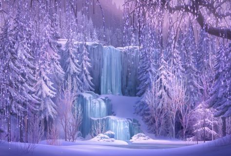 Why did no one tell me how beautiful this movie is? Frozen Background, Hans Frozen, Frozen Images, Frozen Photos, Frozen 2013, Frozen Wallpaper, Waterfall Photo, Karakter Disney, Frozen Disney