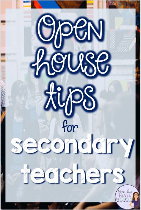 Open House Night, Curriculum Night, School Open House, High School Lesson Plans, School Lesson Plans, Secondary Teacher, Back To School Night, First Year Teachers, School Night