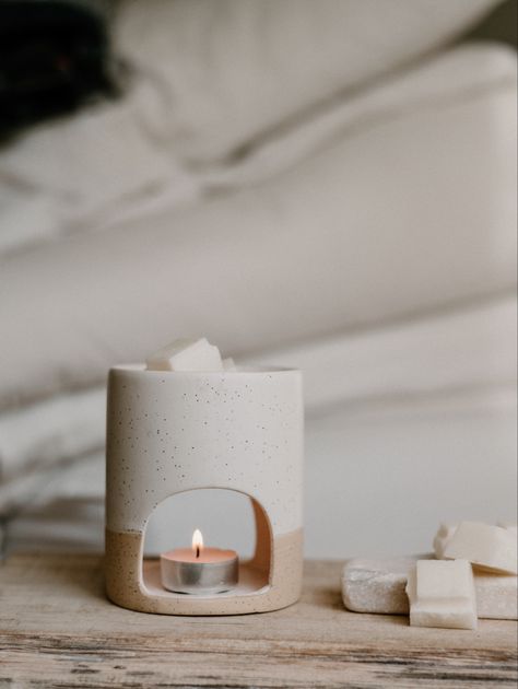 Home Aroma, Air Dry Clay Wax Melter, Wax Melter, Soy Candle, Ceramic Candle Warmer, Oil Burner, Ceramic Wax Warmer, Wax Melt Burner, Ceramic Wax Melter