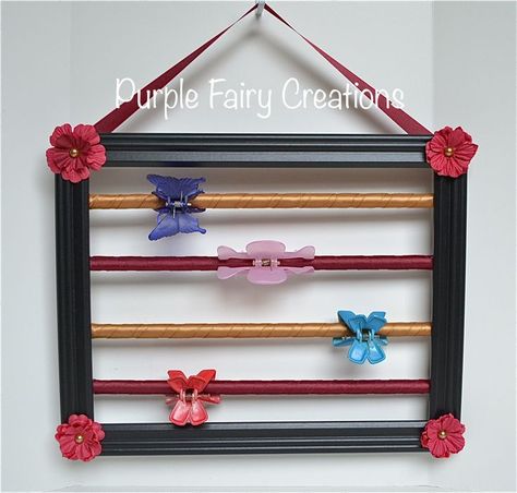 Claw Clips Organization, Claw Clip Holder Diy, Hair Claw Organizer, Accessories Organizer Diy, Claw Clip Organization, Hair Claw Clip Organizer, Claw Clip Storage, Hair Accessories Organization, Claw Clip Organizer