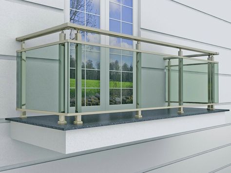 Aluminium Balustrade, Living Room Designs India, Balcony Glass Design, Folding Patio Doors, Staircase Railing Design, Handrail Design, Stairs Design Interior, Wrought Iron Stairs, Stainless Steel Furniture