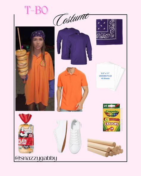 The funniest T-Bo Halloween costume recreation!  #halloween #spooky #fall #costumes #halloweencostumes #diycostume #amazon #amazonfinds #dressup #icarly #t-bo I Carly T-bo Costume, Icarly Costumes Halloween, Tbo Halloween Costume, Bagel Guy From Icarly Costume, Joe Cool Costume, Tbo Icarly Outfit, T Bo Costume, T Bo Costume Icarly, T Bo Halloween Costume