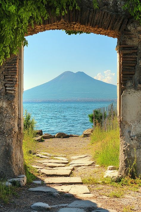 "Journey through ancient Pompeii! 🏛️🔍 Explore the preserved ruins of this Roman city frozen in time by the eruption of Mount Vesuvius.✨ #Pompeii #AncientRome #TravelItaly" Mount Vesuvius Pompeii, Ancient Pompeii, Pompeii Italy, Mount Vesuvius, Roman City, Euro Summer, Frozen In Time, Pompeii, Ancient Rome