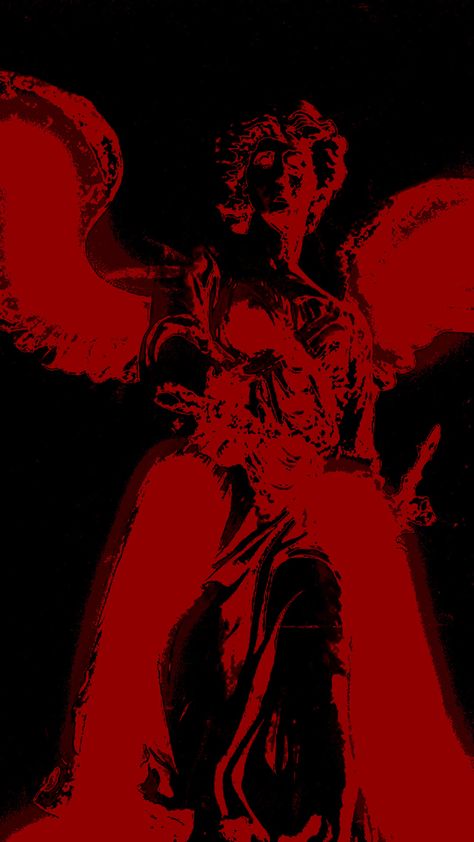 Angel wallpaper iPhone Crimson Wallpaper Aesthetic, Red Angel Wallpaper, Lucifer Wallpaper Iphone, Dark Angel Aesthetic Wallpaper, Red Angel Aesthetic, Red Cross Wallpaper, Devil Aesthetic Wallpaper, Angel Wallpaper Iphone, Cross Wallpaper Iphone