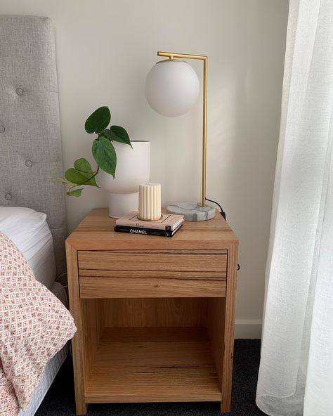 Creating beautiful bedroom furniture in solid timber. #bedsides #bed #timberbed #dresser #bedsidetable Beautiful Bedroom Furniture, Recycled Timber Furniture, Timber Beds, Timber Vanity, Timber Shelves, Recycle Timber, Buffet Console, Wood Bedside Table, Live Edge Dining Table