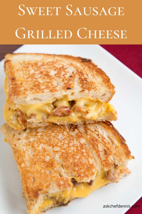 Sausage Grilled Cheese, Baked Bratwurst, Gourmet Sandwiches Recipes, Sausage Sandwich Recipes, Homemade Grilled Cheese, Ultimate Sandwich, Sausage Sandwich, Grilled Sandwiches, Sandwiches Recipes