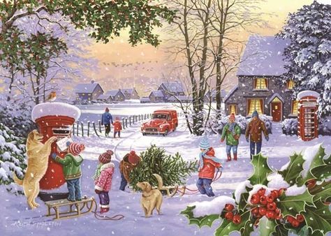 Snowy Scenery, Puzzle Photo, Christmas Puzzle, Free Online Jigsaw Puzzles, Christmas Alphabet, Robin Bird, Jigsaws, 1000 Piece Jigsaw Puzzles, Christmas Scenes