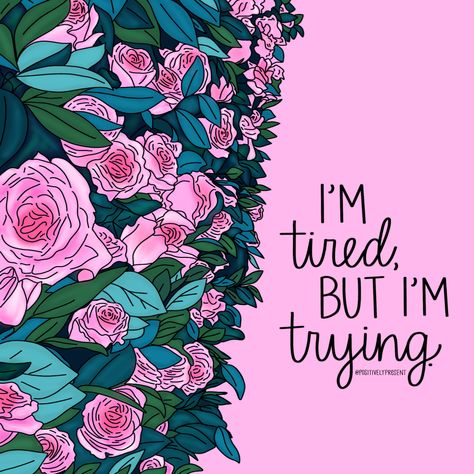 fighting fatigue: 5 tips for being positive when you're tired - Positively Present - Dani DiPirro Fatigue Quotes, Hard Puzzles, Always Tired, Feeling Helpless, Flyer Design Inspiration, Pink Carpet, Physical Pain, So Tired, Very Tired