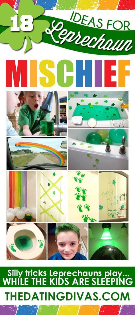 The best and most creative list of leprechaun trap ideas, including ideas for leprechaun tricks and surprises! The kids will love all the magic of these! Leprechaun Pranks, Leprechaun Ideas, Leprechaun Tricks, St Patricks Day Crafts For Kids, Leprechaun Trap, St Patrick Day Activities, San Patrick, The Dating Divas, Dating Divas