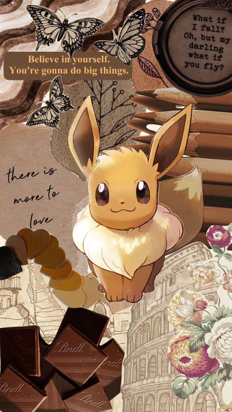 #pokemon #eevee #eeveelution #aestheic #anime #videogames #animeaesthetic #fyp #tiereadsbooks #brown Eevee Iphone Wallpaper, Eeveelutions Iphone Wallpaper, Eevee Wallpaper Aesthetic, Halloween Eeveelutions, Pokemon Wallpaper Eevee, Eeveelution Wallpaper, Pokemon Eevee Wallpaper, Eevee Aesthetic, Christmas Eevee