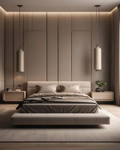 Every neutral bedroom can benefit from a bit of bold one-shade room decor. Room Interior Bedroom Indian, Modern Hotel Bedroom, Neutral Bedroom Decor Ideas, Modern Cozy Bedroom, Bedroom Upgrades, Pretty Dorm Room, Country Bedroom Design, Bedroom Indian, Cozy Bedroom Decor