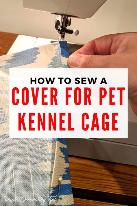 Crate Bumper Pads Diy, Dog Crate Cover Pattern Sewing, Pet Crate Covers, Dog Crate Cover Pattern, Dog Cage Covers Diy, Diy Crate Covers Dog Kennels, Diy Dog Crate Cover Fabrics, Crate Covers For Dogs Diy, Kennel Cover Diy