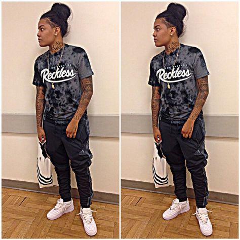 @frgnky for more Stud Outfit Ideas, Stud Outfits Female Formal, Studs Clothes, Stud Lesbians Style Outfits, Stud Clothes, Style Androgyne, Cute Tomboy Outfits, Tomboy Swag, Stud Outfits