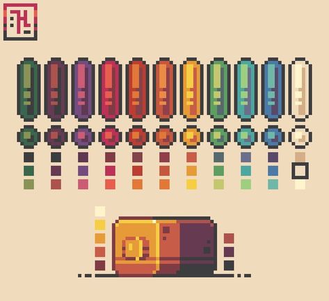 How To Pixel Art, From Zero To Hero, Kare Kare, Zero To Hero, Piskel Art, Pixel Color, Pixel Art Tutorial, Color Palette Challenge, 8bit Art