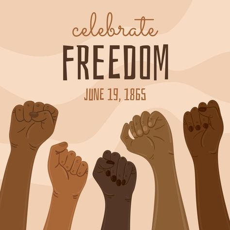 Premium Vector | Hand drawn juneteenth celebration illustration Juneteenth Illustration, Juneteenth Celebration, Friendship Stories, Juneteenth Day, Happy Stories, Avengers Art, Birthday Illustration, Flat Design Illustration, Lifestyle Illustration