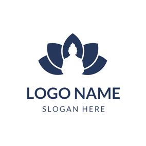 Lotus Flower and Buddha logo design Logos, Buddha Logo Design, Spiritual Logo Design, Meditation Logo, Buddha Logo, Spiritual Logo, Lotus Logo, Buddha Painting, Tree Logos