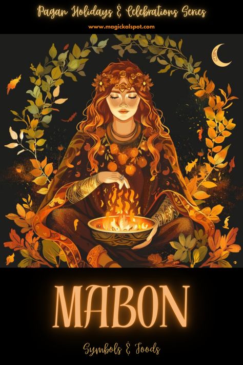 Welcome the balance of 'Celebrating Mabon: Symbols & Foods' 🍁🌽. Immerse in the autumn equinox with symbols of harmony and plenty. Explore foods and rituals that embody gratitude and the richness of the second harvest. Perfect for those seeking to savor the bounty of the earth and reflect on balance. 🍎✨ #MabonMagic #AutumnEquinox The Harvest, Happy Mabon Images, Mabon Spells And Rituals, Mabon Celebration 2024, Autumn Equinox Art, Mabon Blessing, Mabon Art, Autumn Equinox Aesthetic, Mabon Ritual