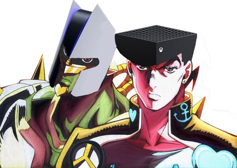 Josuke and crazy diamond but ps5 n Xbox Version Marshmello Wallpapers, Naruto The Last, Jojo Stands, Crazy Diamond, Funny Marvel Memes, Jojo Memes, Birthday Meme, Anime Memes Funny, Jojo Bizzare Adventure