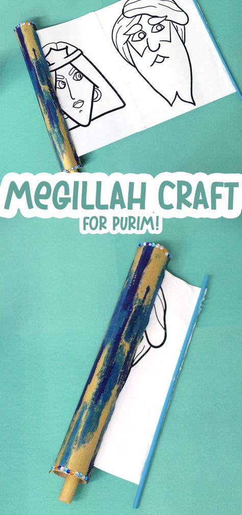 Megillah Craft Preschool, Purim Arts And Crafts Kids, Purim Crafts For Kids, Purim Crafts For Toddlers, Purim Activities Preschool, Purim Activities For Kids, Purim Crafts Preschool, Ester Crafts, Purim Preschool