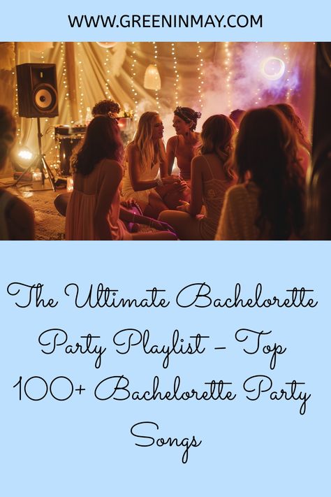 Planning a bachelorette party? Chosen the bachelorette party ideas, venue, activities and games? All you need to have a perfect bachelorette party is the music as the bach party is incomplete without some great bachelorette party playlist. Bachelorette Karaoke Party, Bachelorette Party Songs, Bachelorette Party Playlist, Happy Birthday Prayer, Planning A Bachelorette Party, White Bachelorette, Ultimate Bachelorette Party, The Bachelorette Party, Prayer For Mothers