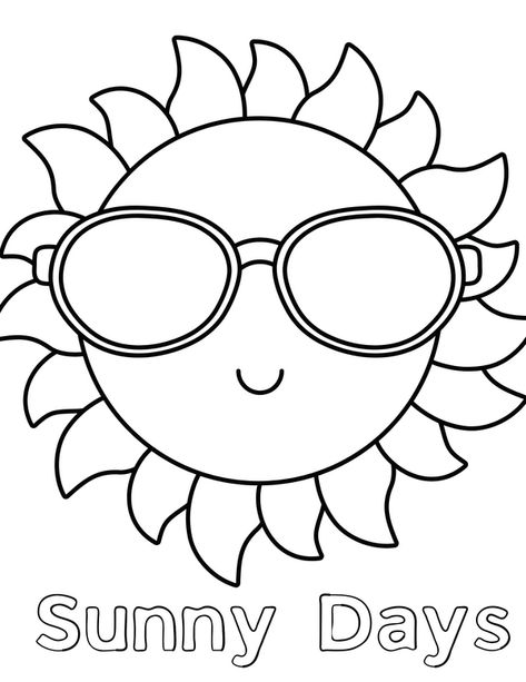 The sun is a bright and cheerful object that brings light and warmth to our world. We would exist without it and it impacts so much of our daily lives. The sun is also a popular subject for crafts, decor, inspiration, coloring and more. Our next set of coloring pages celebrates this bright light in the sky and everything about it. Print these free sun coloring pages for kids and adults for your family to enjoy. Sun Coloring Pages Free Printable, Sunshine Coloring Pages, Printable Sun, Sun Coloring Pages, Free Kids Coloring Pages, Color Sheets, Summer Coloring Pages, Papercraft Printable, Project Work