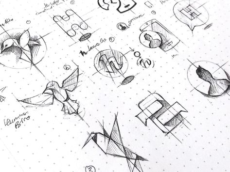 Logo Sketches Process, Vector Motifs, Logo Sketch Design, Research Logo, Logo Design Presentation, Creating A Logo, Sketch Logo, Rough Sketches, Logo Design Tutorial