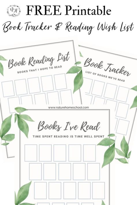 Happy Planner Book Tracker, Reading Journal Template Free Printables, Free Book Journal, Free Reading Journal, Helpful Printables, Reading Tracker Template, Book Tracker Template, Printable Book Tracker, Literature Based Homeschool