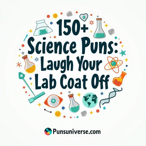 Get ready to giggle with "150+ Science Puns: Laugh Your Lab Coat Off"! 🌟 Whether you're a nerdy Newton or a playful Einstein, these puns will have you in stitches. Discover hilarious wordplay that’s sure to make your cells split with laughter! Perfect for science lovers and pun enthusiasts alike! 😂 #puns #ScienceHumor #LabLife #GeekyGags #WordPlay #STEMFun Science Puns Funny, Biology Puns, Biology Quote, Water Puns, Witch Puns, Science Puns, Science Quotes, Science Lover, Funny Science Jokes