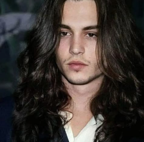 Johnny Depp Long Hair, Mort Rainey, Johnny Depp Hairstyle, جوني ديب, Johnny Depp Style, Young Johnny Depp, Johnny D, Men Hair Color, Hair Styles Men