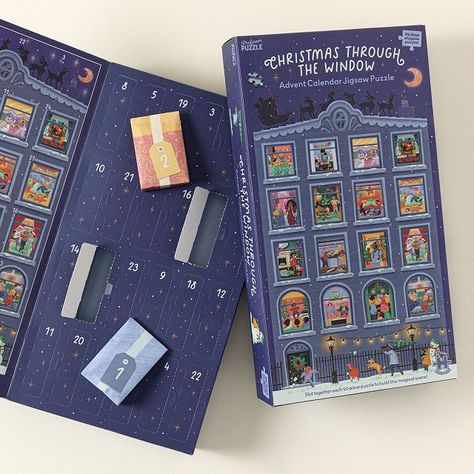 This 'Friends'-Themed Beauty Advent Calendar Could Not BE Any Cuter Puzzle Advent Calendar, Apartment Window, Cool Advent Calendars, Feeling Alive, Holiday Traditions Family, Mini Puzzle, Advent Calenders, Uncommon Goods, Winter Village