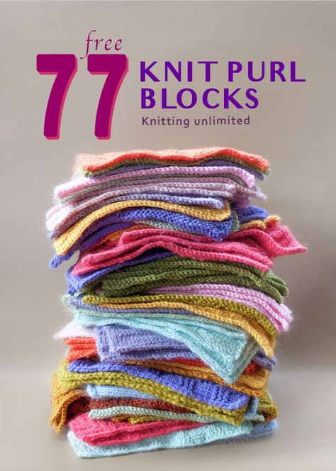 🧶 👍 List of Knit Purl Blocks For Dishcloths, Afghans, Blankets, Throws 🆓 Knitting Unlimited Knitted Blocks For Blanket, Afgan Patterns, Knitted Squares Pattern, Knitted Squares, Knitted Dishcloth Patterns Free, Knit Dishcloth Pattern, Knitted Washcloth Patterns, Knitted Bunnies, Dishcloth Patterns Free