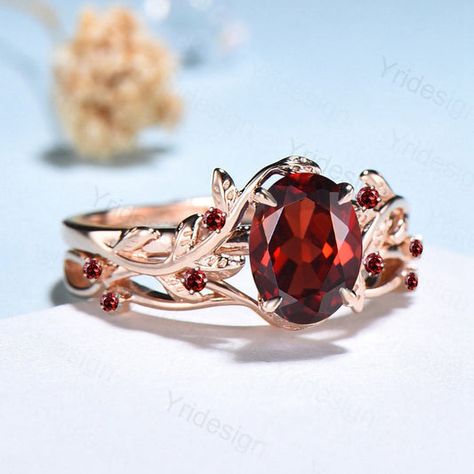 Gold Twigs, Moissanite Ring Set, Garnet Engagement Ring, Rutilated Quartz Ring, Moss Agate Ring, Bridal Wedding Rings, Ruby Engagement Ring, Ladies Diamond Rings, Bridal Ring Sets